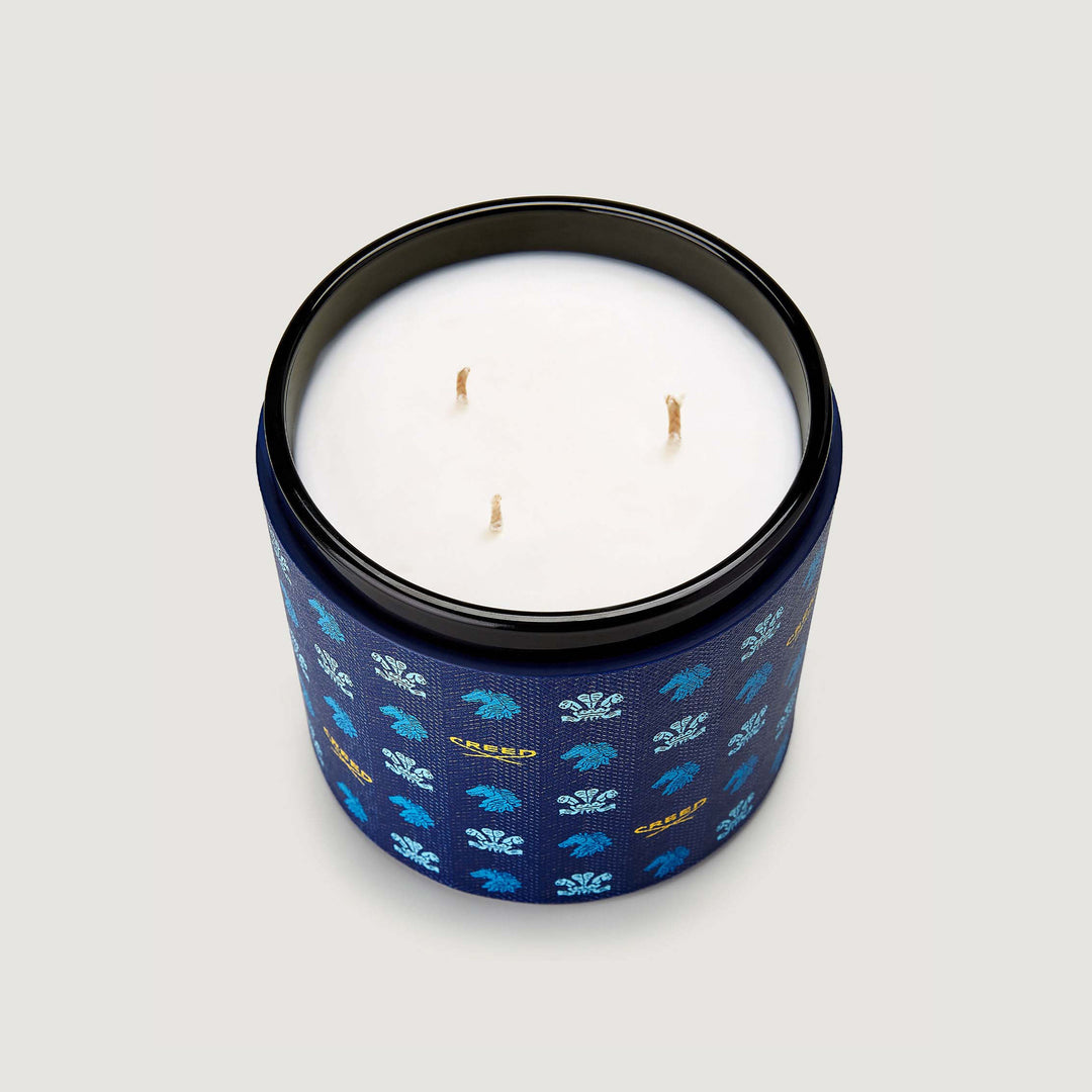 Vanisia Leather Candle - Blue - Image 3