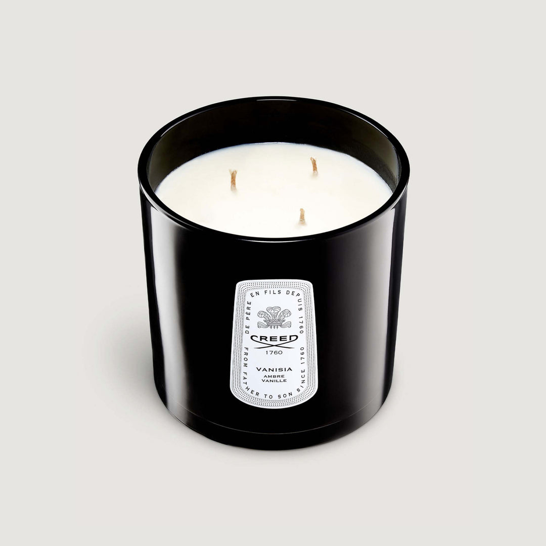 Vanisia Leather Candle - Blue - Image 2